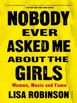 cover image of Nobody Ever Asked Me about the Girls